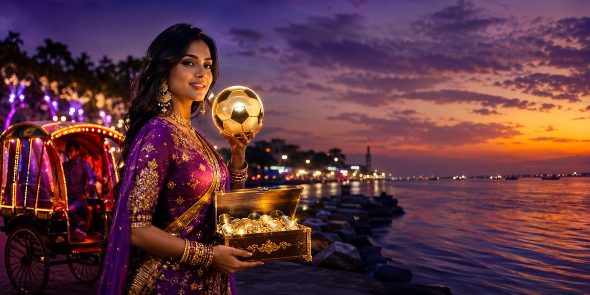 ঢাকায় ফুটবল বেটিং উপদ্বীপের দৃশ্য